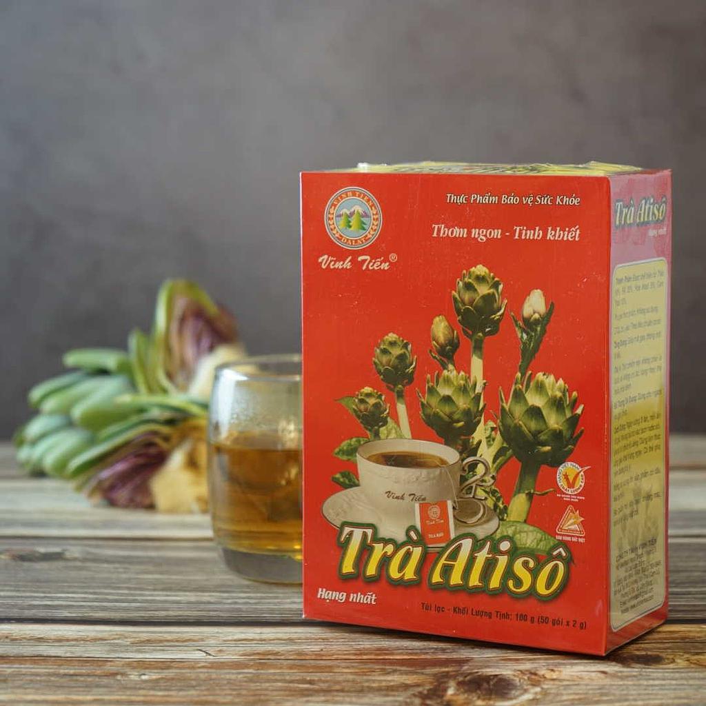 Trà Atiso hạng nhất túi lọc hộp 50 Trà Atiso hạng nhất túi lọc hộp 50