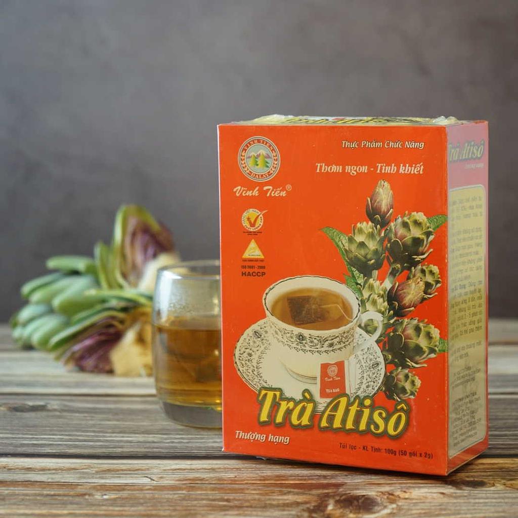 Trà Atiso thượng hạng túi lọc hộp 50 Trà Atiso thượng hạng túi lọc hộp 50