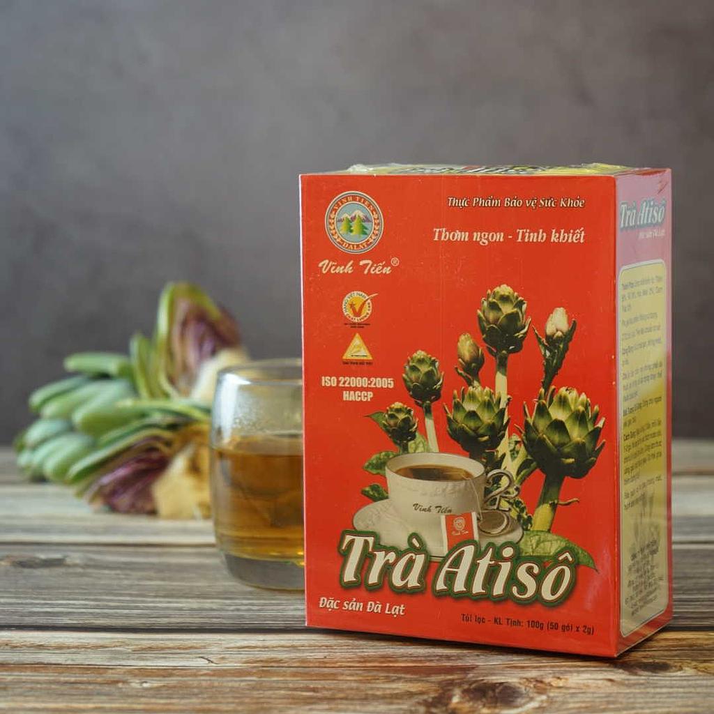 Trà Atiso đặc sản túi lọc hộp 50 Trà Atiso đặc sản túi lọc hộp 50