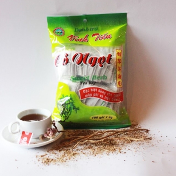 Trà Cỏ Ngọt túi lọc bịch 100 Trà Cỏ Ngọt túi lọc bịch 100
